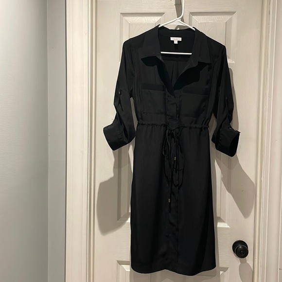 A Pea in the Pod Dresses & Skirts - A pea in the Pod drawstring waist collared dress SZ medium